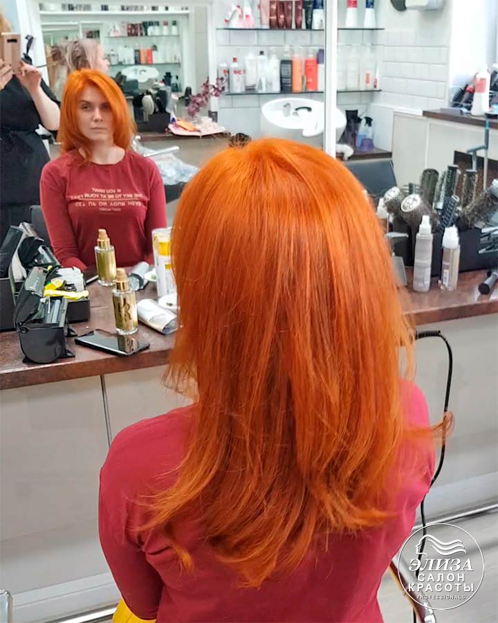 Рыжие Средние Волосы Фото