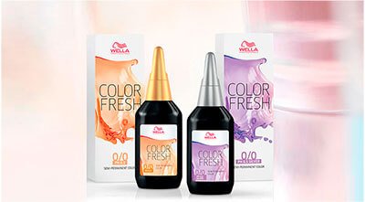 Тонирование волос Wella COLOR FRESH