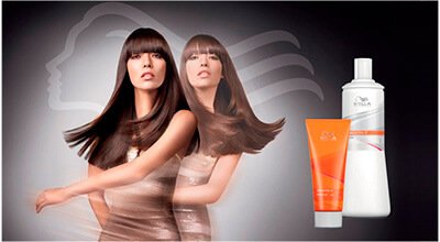 Выпрямление волос Wella Straighten