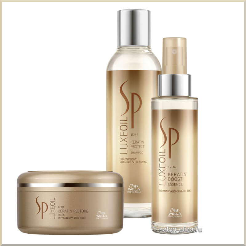 Восстановление кератина SP LUXE OIL