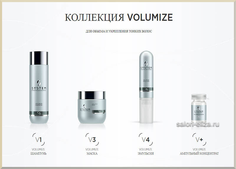 Volumize. Для объема и укрепления тонких волос